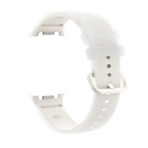 Correa silicona jelly Samsung Galaxy Watch 9 - 40mm (crema)