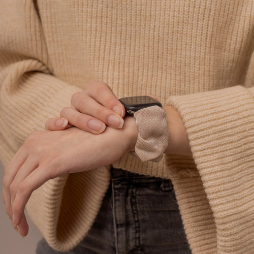 Correa elástica  Apple Watch (beige brillante)