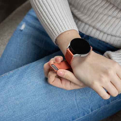 Samsung Galaxy Watch 6 Classic 43mm Milanese Strap (Orange)