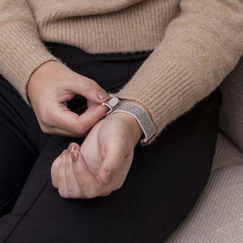 Nylon Strap, pink, lifestyle photo