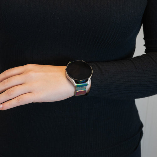 Bandz Correa milanesa Garmin Vivomove Style (arcoiris)