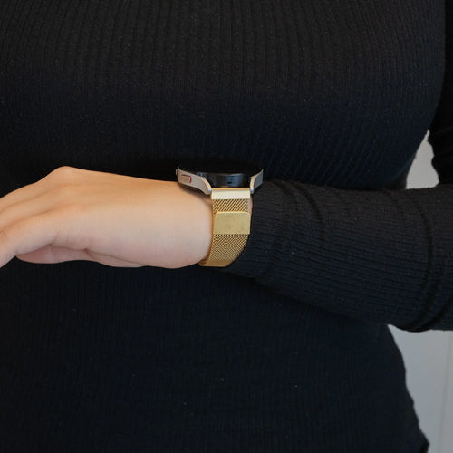 Bandz Coros Apex 42mm Milanese Loop Strap (Gold)