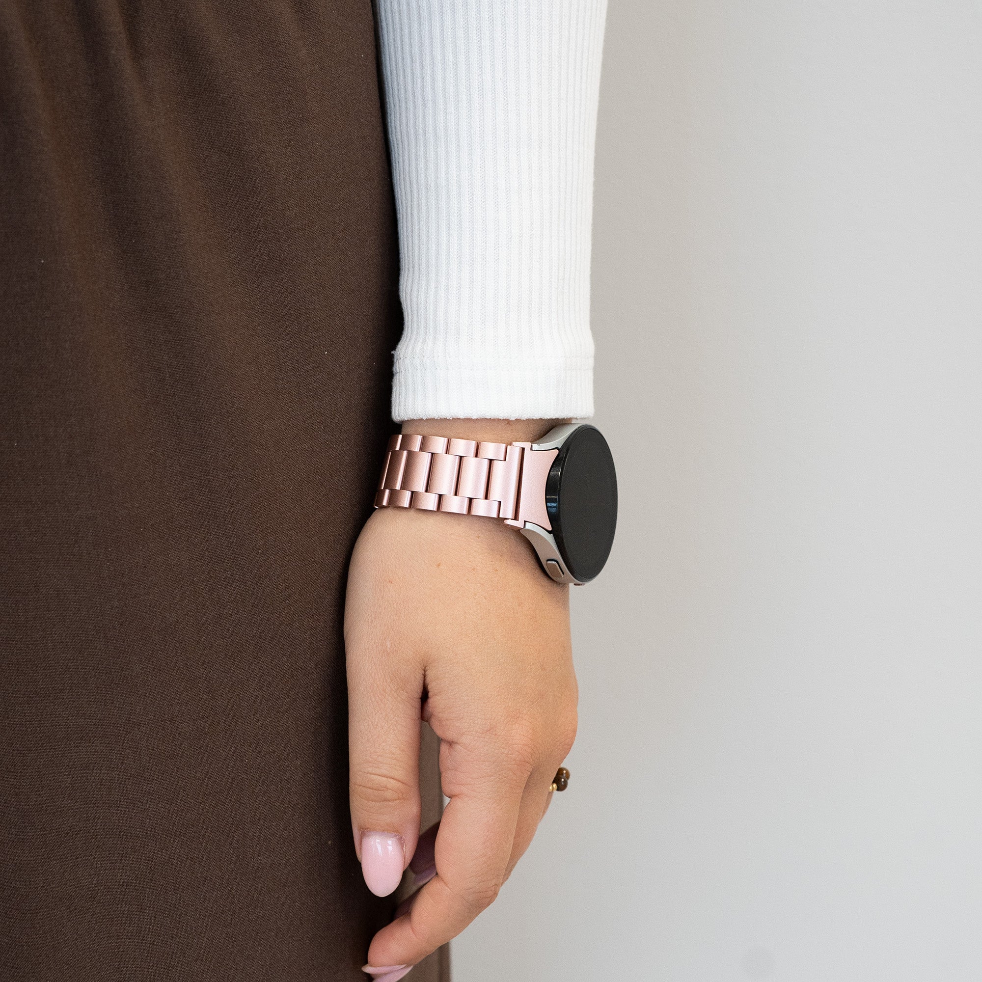 Bandz Correa acero 'Clásico' Samsung Galaxy Watch 6 - 40mm (rosa)