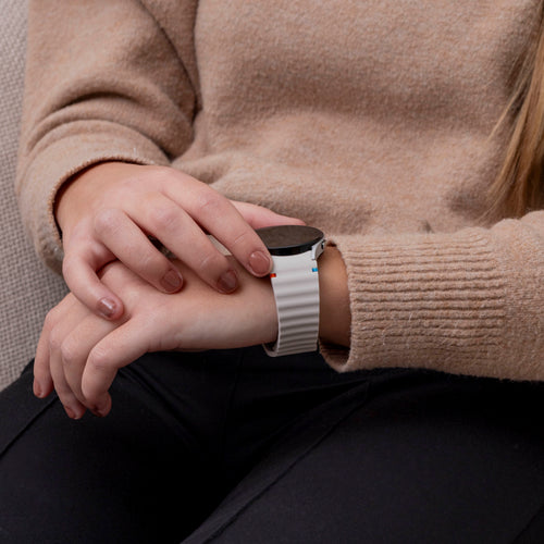 Correa Wave Samsung Galaxy Watch FE (blanco estrella)