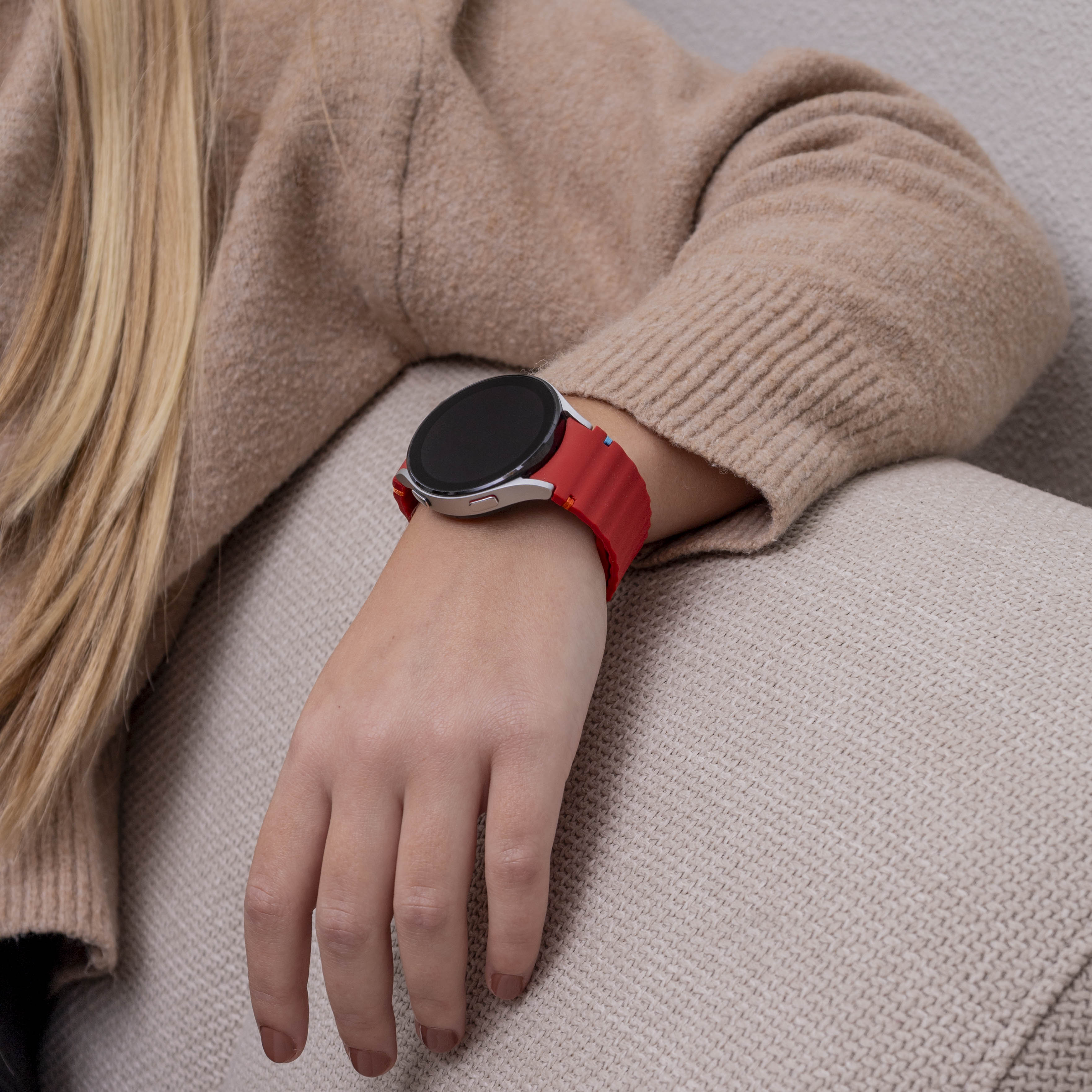 Correa Wave Samsung Galaxy Watch 5 - 44mm (rojo)