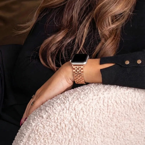 Steel Dragon Strap, rose gold, lifestyle photo