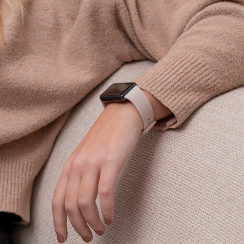 Silicone Strap, pink, lifestyle photo