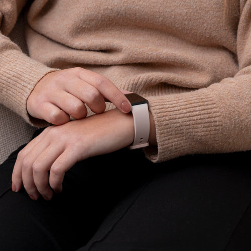Silicone Strap, pink, lifestyle photo
