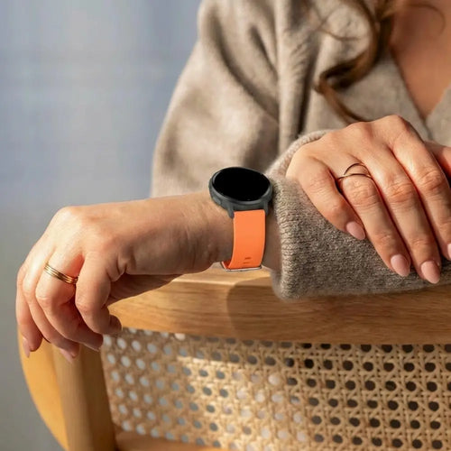Garmin Vivoactive 5 Classic Silicone Strap (Orange)