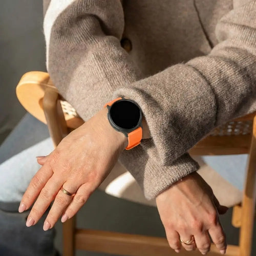 Garmin Vivoactive 5 Classic Silicone Strap (Orange)