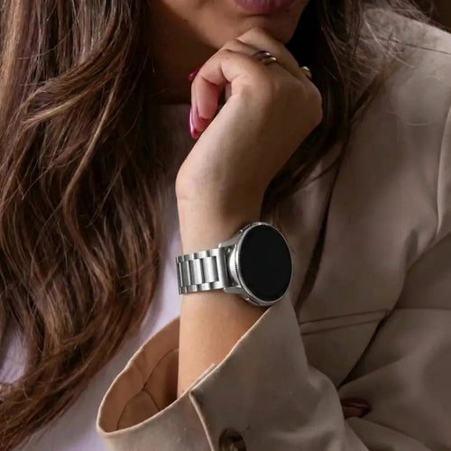 Correa acero Samsung Galaxy Watch 3 41mm (plateada)