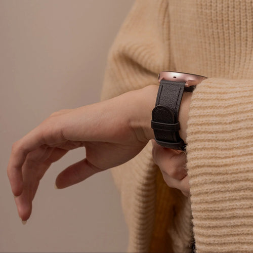 Correa cuero OnePlus Watch (negro)