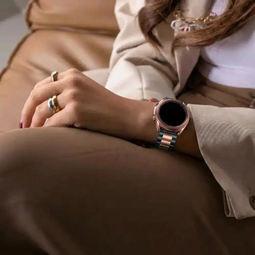 Correa acero Huawei Watch GT 4 - 41mm (noir/rosa)