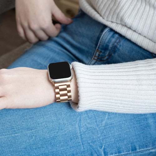 Steel Strap, rose gold, lifestyle photo