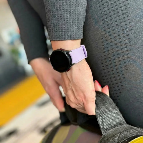 Samsung Galaxy Watch 4 44mm Silicone Strap with Buckle (Lilac)