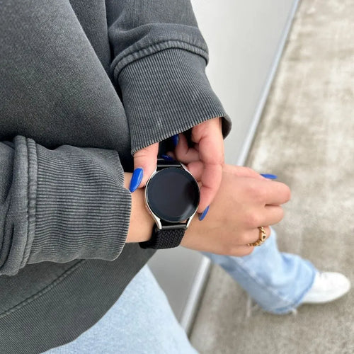 OnePlus Watch 3 Adjustable Woven Strap (Black)