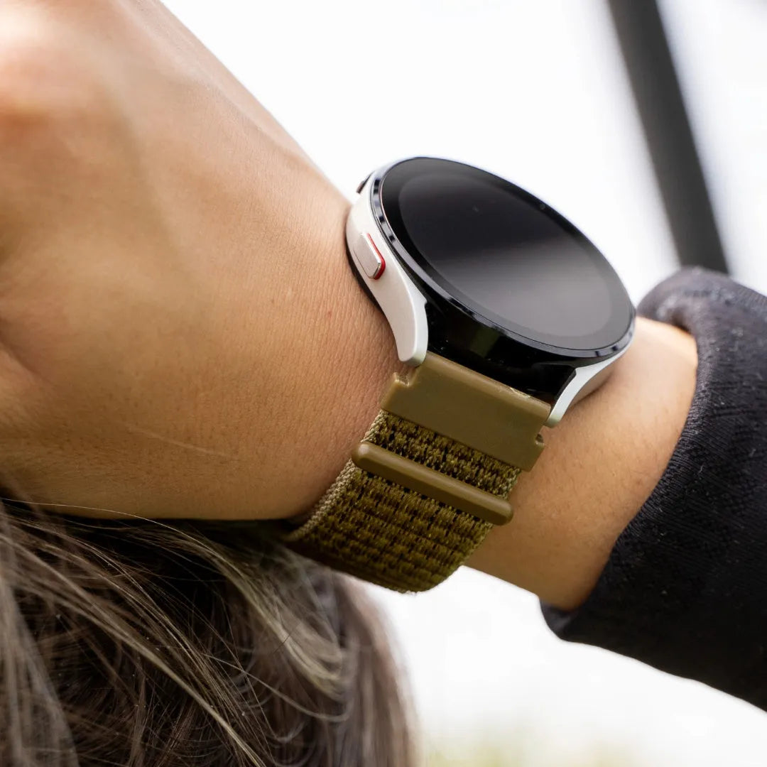 Correa nylon Amazfit Active (oliva)