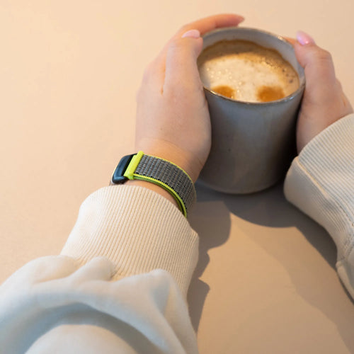 Nylon Strap, flash yellow, lifestyle photo