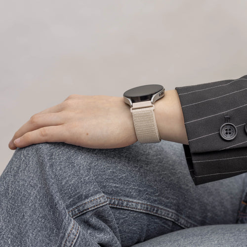 Correa de nylon para Amazfit Active 2 (blanco estrella)