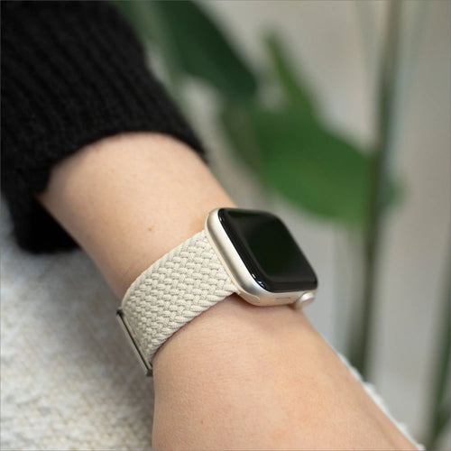 Braided Nylon Strap, starlight, lifestyle photo