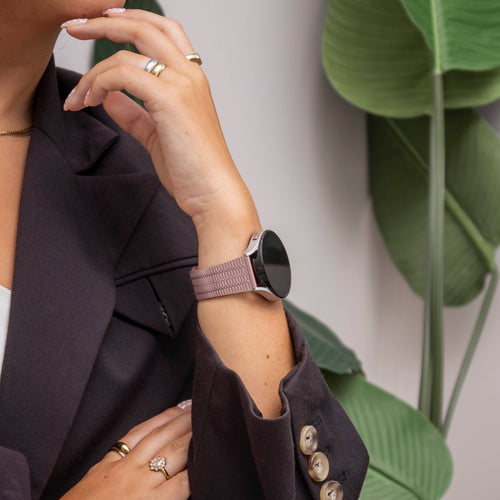 Correa acero Samsung Galaxy Watch 4 Classic 46mm inoxidable (rosé rosa)