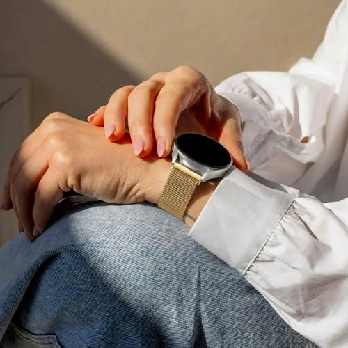 Watch Strap 18mm Milanese - Quick Release (Gold)