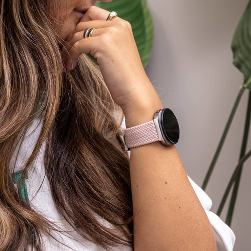 Correa tejida con hebilla Samsung Galaxy Watch 8 - 44mm (rosa)