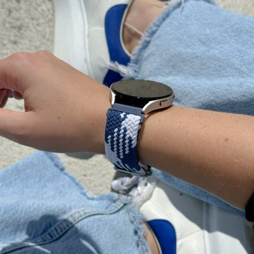 Redmi Watch 5 Lite Adjustable Braided Strap (Blue/White)
