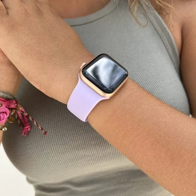 Correa silicona xoxo Wildhearts Apple Watch (lila)