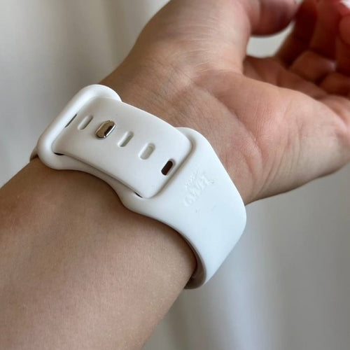 Correa silicona xoxo Wildhearts Samsung Galaxy Watch Active (blanco)