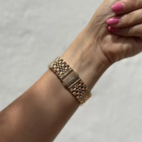 xoxo Wildhearts Amazfit GTS 3 Steel Strap (Rose Gold)