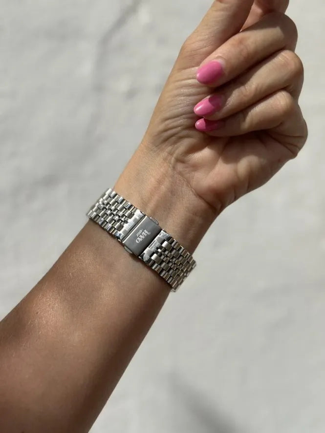 Correa acero xoxo Wildhearts Xiaomi Amazfit Bip (plateado)