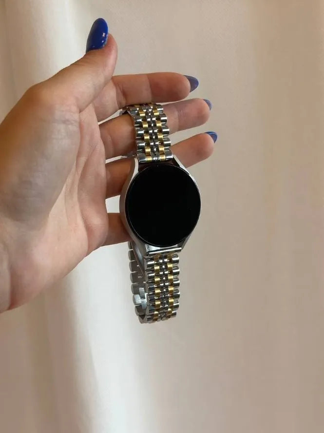 Correa acero xoxo Wildhearts Xiaomi Amazfit Bip (plateado/dorado)