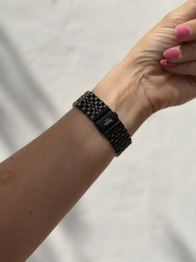 Correa acero xoxo Wildhearts Xiaomi Amazfit Bip (negro)