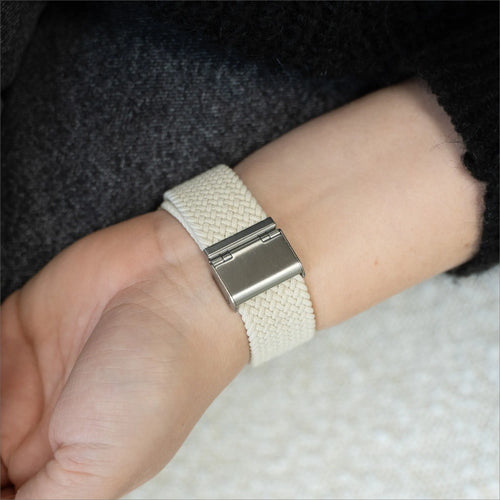 Braided Nylon Strap, starlight, lifestyle photo