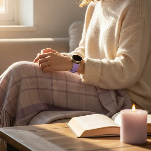 Correa silicona Zenwatch Lily (púrpura claro)