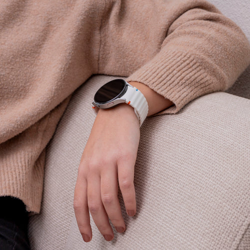 Samsung Galaxy Watch 5 Pro Wave Strap (White)