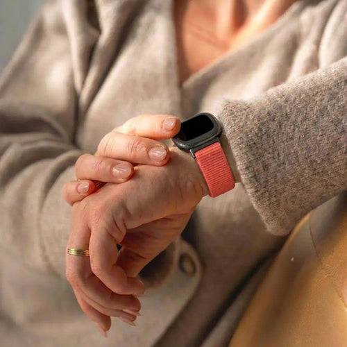 Nylon Strap, orange, lifestyle photo