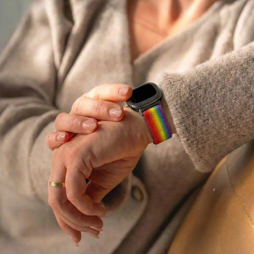 Nylon Strap, rainbow, lifestyle photo