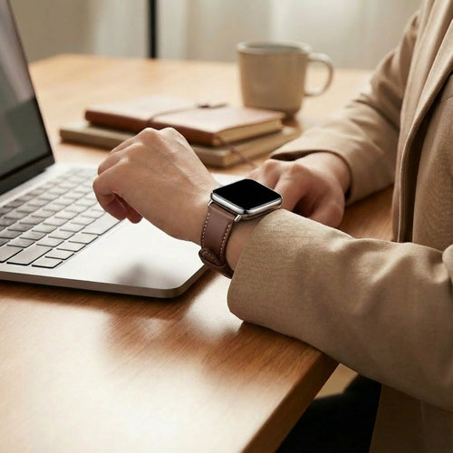 Xiaomi Smart Band 10 Pro Leather Strap (Dark Brown)