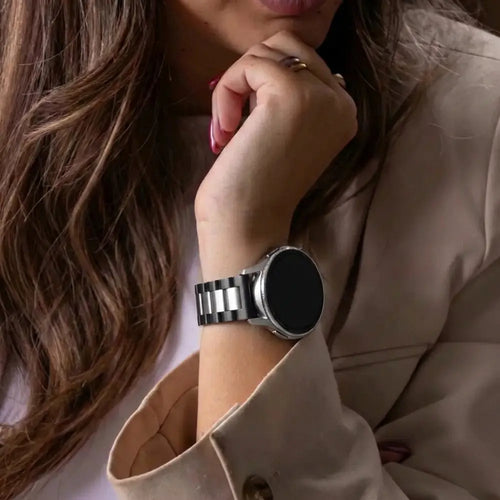 Samsung Galaxy Watch 3 41mm Steel Strap (Black/Silver)