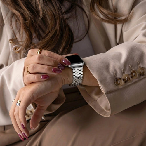 Correa acero pez Apple Watch Ultra (plata)