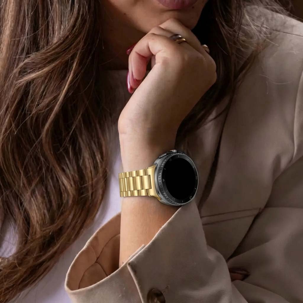 Correa acero Samsung Galaxy Watch 8 Classic (dorado)