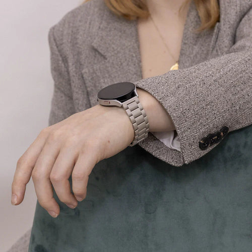 Correa acero Amazfit GTR Mini (blanco estrella)