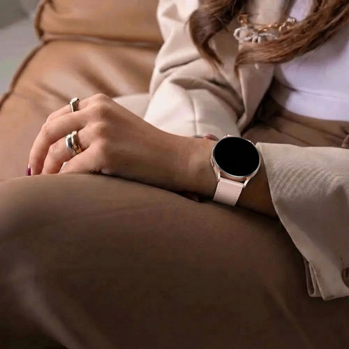 Correa cuero 'One Push' Samsung Galaxy Watch 7 - 40mm (rosa claro)