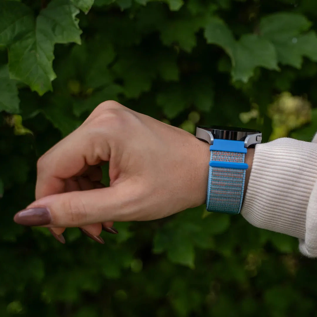 Coros Pace 2 Nylon Strap (Blue)