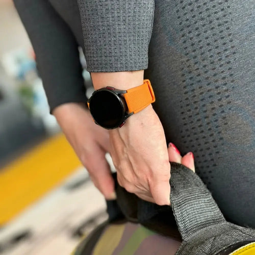 Samsung Galaxy Watch 7 - 40mm Silicone Strap (Orange)