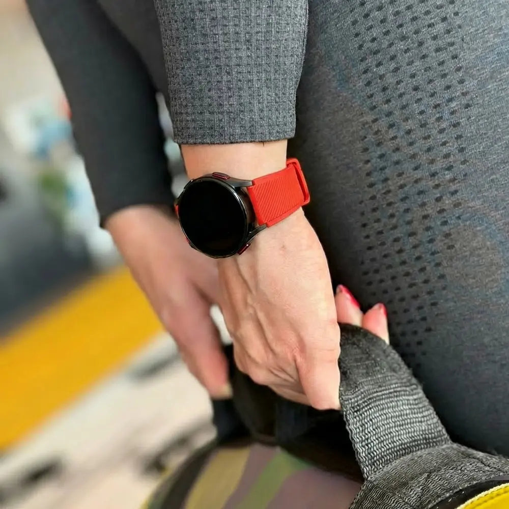 Correa silicona Samsung Galaxy Watch 7 - 40mm (rojo)
