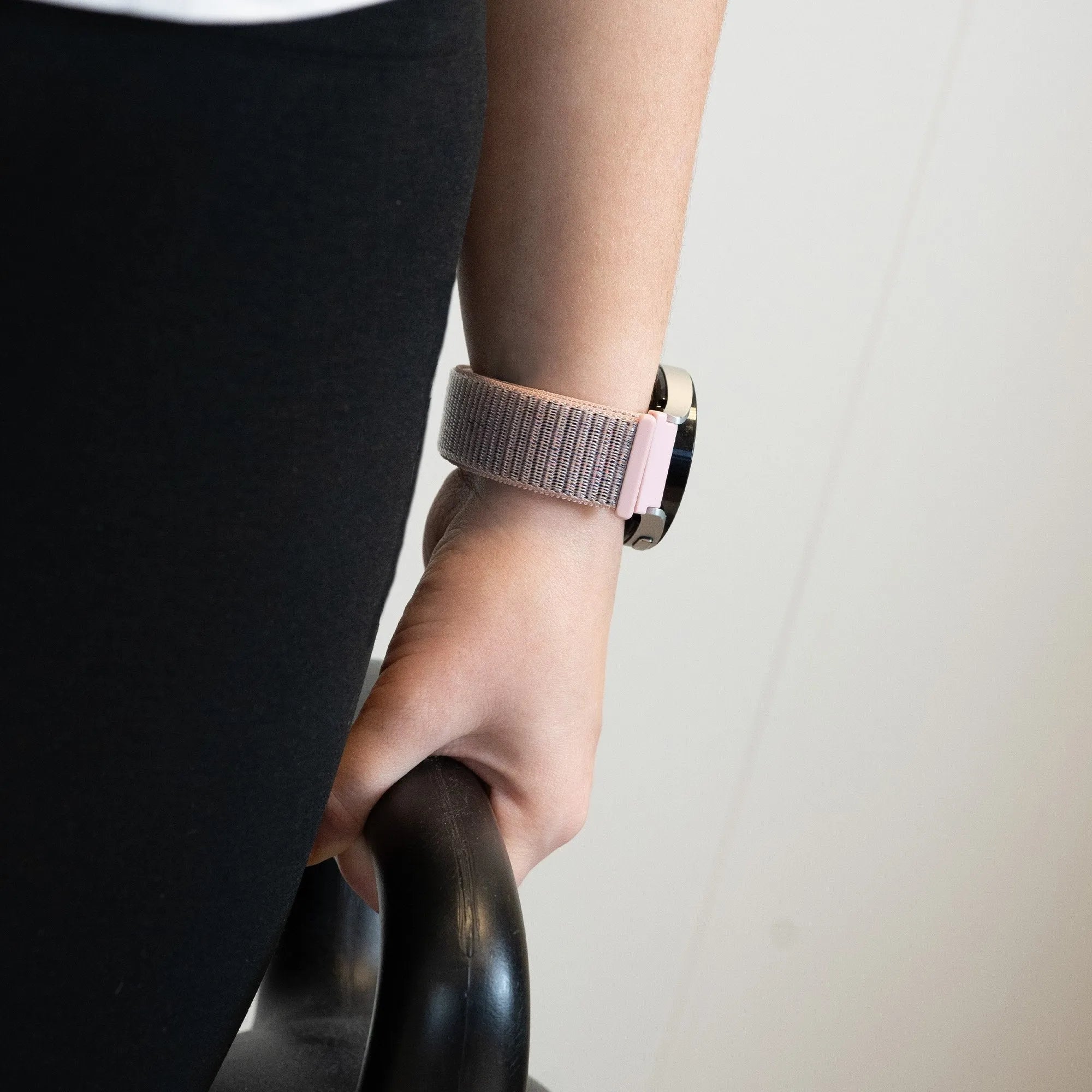 Bandz Correa loop nylon Amazfit Bip U (Pro) (rosa)