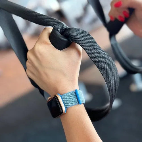 Nylon Loop Strap, blue, lifestyle photo